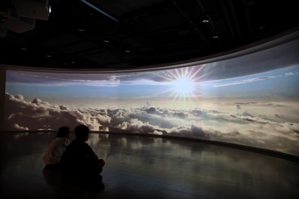 太陽觀測體驗示意圖