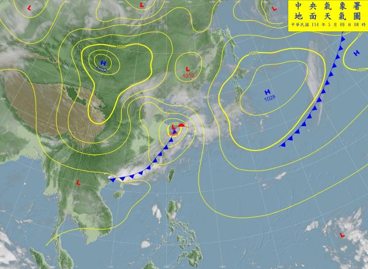 地面天氣圖 