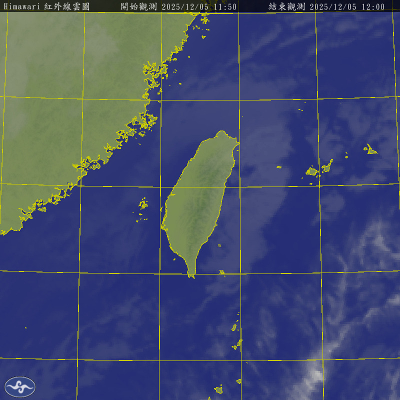 Current Taiwan Satellite View