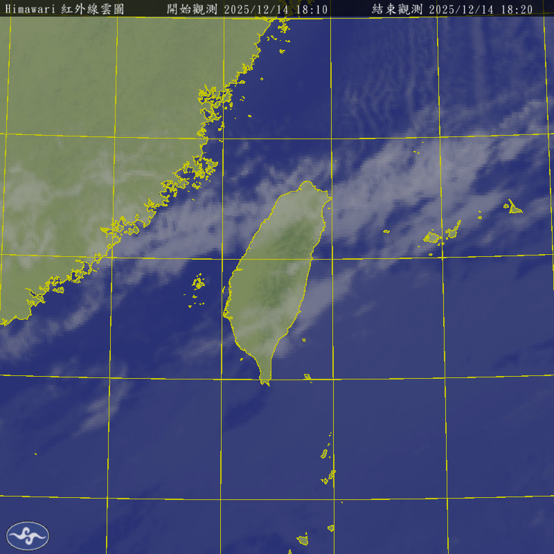 Current Taiwan Satellite View