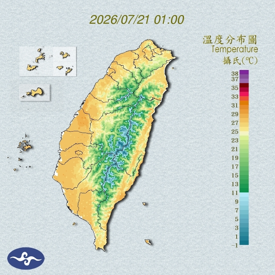 Taiwan Temperature