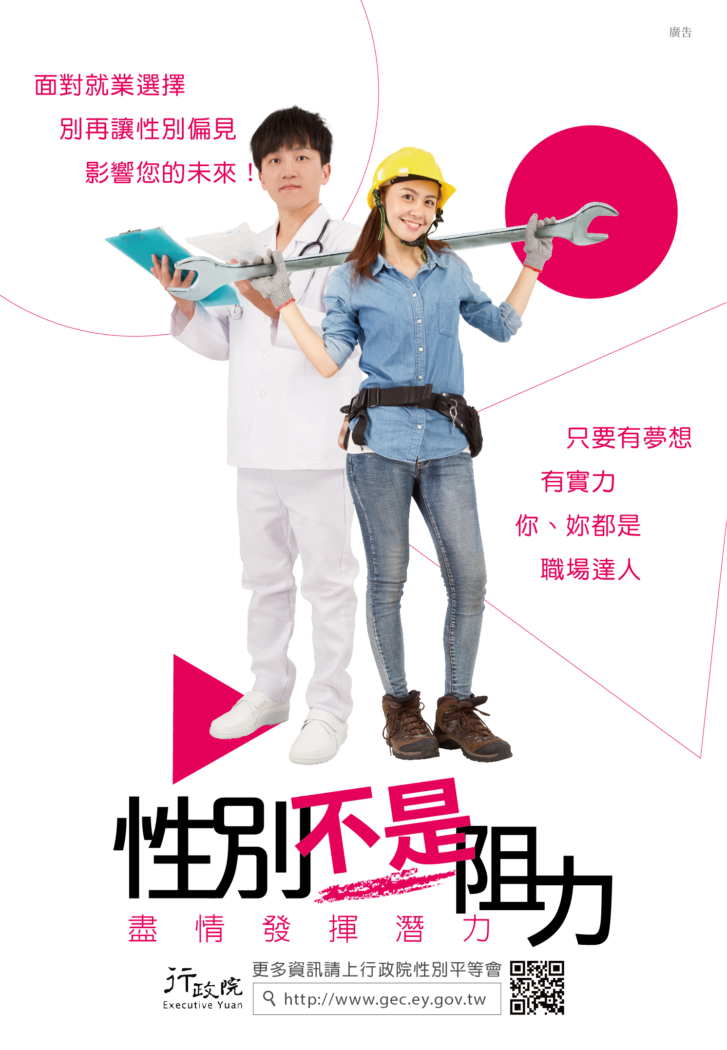 職業不分性別文宣圖片