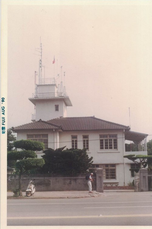1990年8月臺中氣象站(現址)。點此顯示大圖(彈出視窗)
