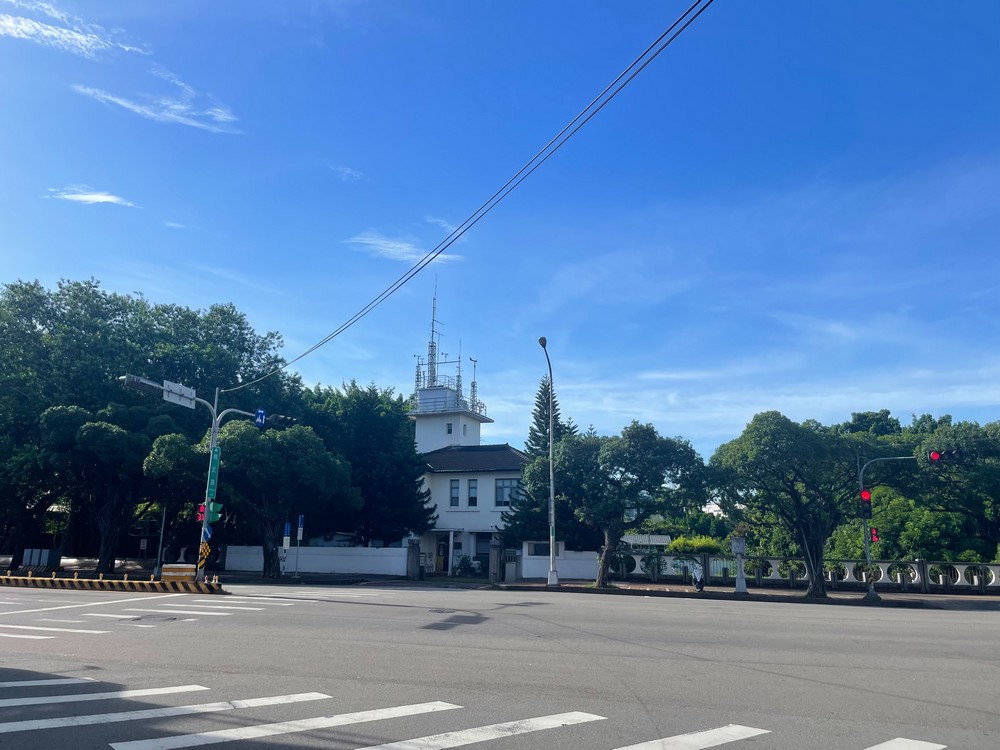 2022年8月臺中氣象站(現址)。點此顯示大圖(彈出視窗)