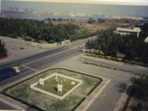 1996年梧棲氣象站觀測坪。點此顯示大圖(彈出視窗)
