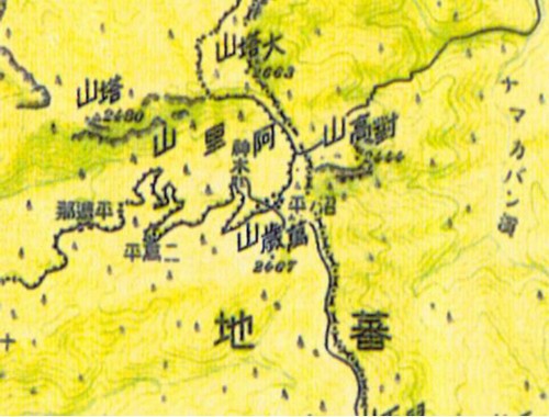 1932年20萬分之1地圖。點此顯示大圖(彈出視窗)