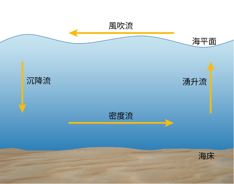 海流示意圖